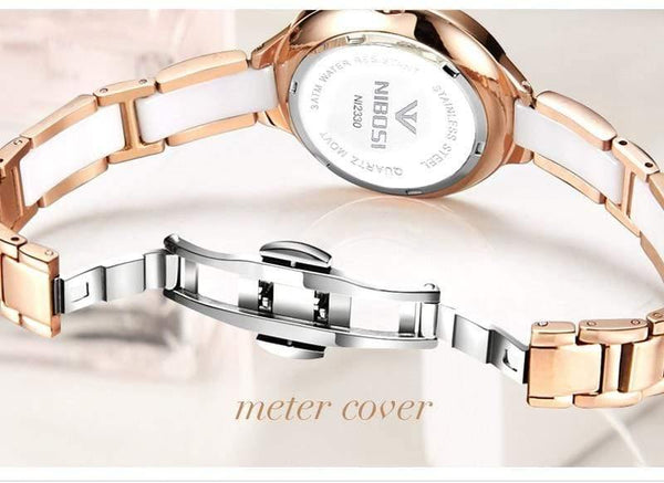 Planet Gates Watch Women Watches Ladies Creative Women's Ceramic Bracelet Watches Female Clock Relogio Feminino Montre Femme