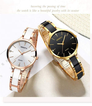 Planet Gates Watch Women Watches Ladies Creative Women's Ceramic Bracelet Watches Female Clock Relogio Feminino Montre Femme