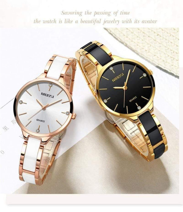 Planet Gates Watch Women Watches Ladies Creative Women's Ceramic Bracelet Watches Female Clock Relogio Feminino Montre Femme