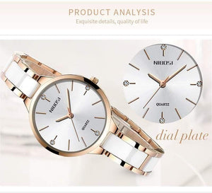Planet Gates Watch Women Watches Ladies Creative Women's Ceramic Bracelet Watches Female Clock Relogio Feminino Montre Femme