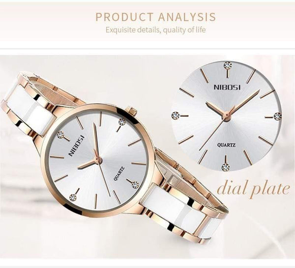 Planet Gates Watch Women Watches Ladies Creative Women's Ceramic Bracelet Watches Female Clock Relogio Feminino Montre Femme