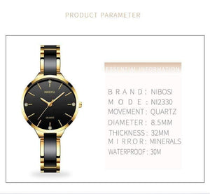 Planet Gates Watch Women Watches Ladies Creative Women's Ceramic Bracelet Watches Female Clock Relogio Feminino Montre Femme