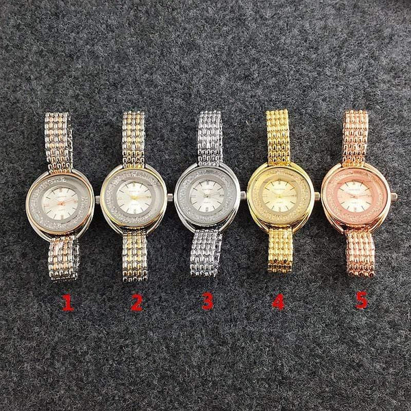 Planet Gates Watch Women Watches Rose Gold Bracelet Women's Watches Rhinestone Ladies Watch Clock reloj mujer montre femme