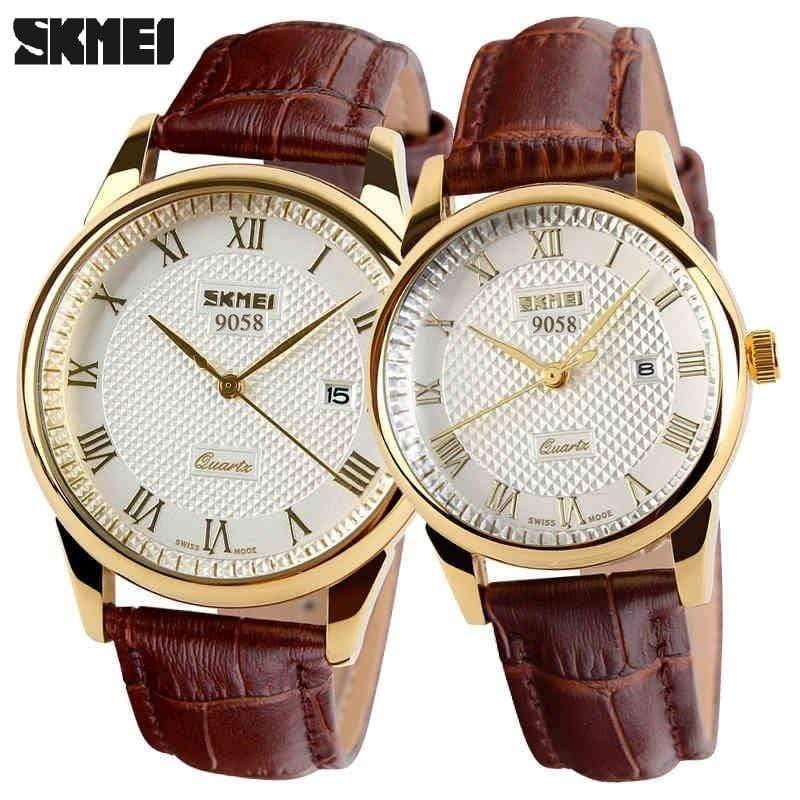 Planet Gates Watches men quartz business fashion casual watch full steel date women lover couple 30m waterproof wristwatches