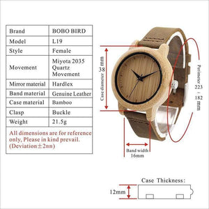Planet Gates Watches Women Relogio Feminino Bamboo Wood Men Watch Leather Band Handmade Quartz Wristwatch erkek kol saati