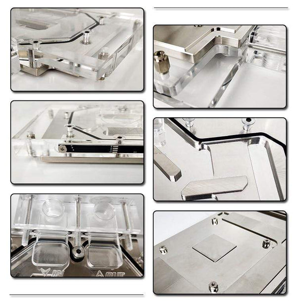 Planet Gates Water Block use for AMD/MSI/GIGABYTE/SAPPHIRE/XFX Radeon RX Vega 56/64 Refrence Edition / Full Cover Graphics Card Block