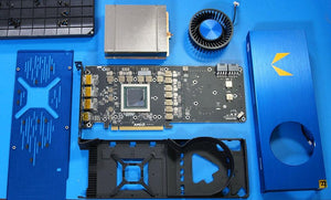 Planet Gates Water Block use for AMD/MSI/GIGABYTE/SAPPHIRE/XFX Radeon RX Vega 56/64 Refrence Edition / Full Cover Graphics Card Block