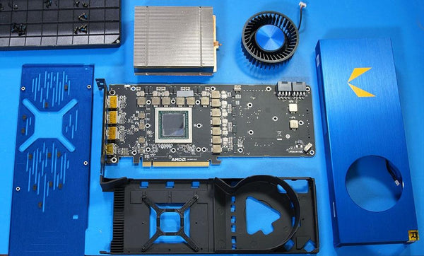 Planet Gates Water Block use for AMD/MSI/GIGABYTE/SAPPHIRE/XFX Radeon RX Vega 56/64 Refrence Edition / Full Cover Graphics Card Block