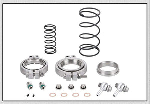 Planet Gates Water cooler 44mm Wastegate external turbo red/black With Flange/Hardware MV-R Water-cooled HT5834