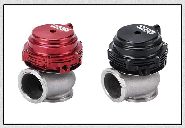 Planet Gates Water Cooler 44mm Wastegate External Turbo With Flange Hardware MV-R Water Cooled With Logo Red Blue Black PQY5834