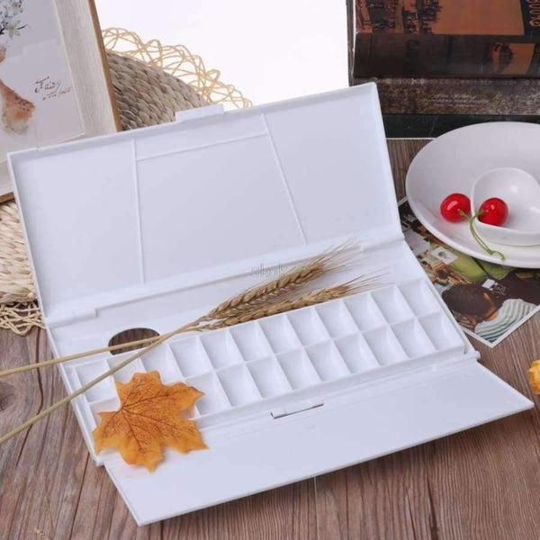 Planet Gates Watercolor Paint Palette 24 Grid Professional Art Plastic Palette Art Supplies MAY12 dropshipping