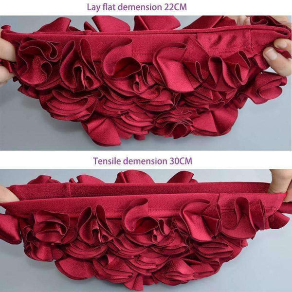 Planet Gates Watermelon red / One Size Design 36 Lily Flowers Women Swimming Cap Coloful Sports Swim Pool Beautiful Hat Free Size Women Elastictry Cap