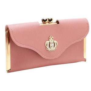 Planet Gates Watermelon Red Women's Fashion Leather Wallet Women's Handbag Women's Long Wallets Clutch Money Bag Ladies' Card Holder A30