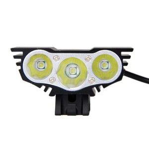 Planet Gates Waterproof  3XT6 LED Bicycle Light 10000LM Front Bike Head Light Night Cycling Lamp 5V USB Headlamp Only Lamp No Battery
