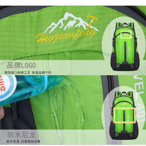 Planet Gates Waterproof Backpack Hiking Bag Cycling Climbing Backpack Travel Outdoor Bags Men Women USB Charge Anti Theft Sports Bag