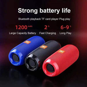 Planet Gates Waterproof Bluetooth Speaker Portable Wireless Speakers Subwoofer Outdoor Loudspeaker Stereo Music Surround TF FM Radio With Mic