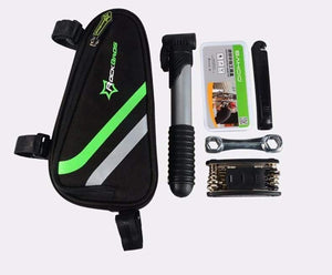 Planet Gates Waterproof Cycling Bicycle Bags MTB Road Bike Frame Front Triangle Bike Tube Bags Rainproof Bicycle Repair Tool Pannier