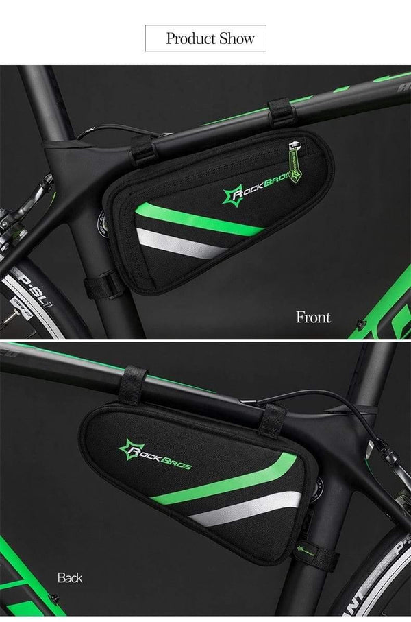 Planet Gates Waterproof Cycling Bicycle Bags MTB Road Bike Frame Front Triangle Bike Tube Bags Rainproof Bicycle Repair Tool Pannier
