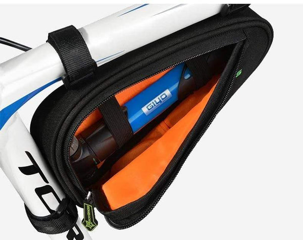 Planet Gates Waterproof Cycling Bicycle Bags MTB Road Bike Frame Front Triangle Bike Tube Bags Rainproof Bicycle Repair Tool Pannier