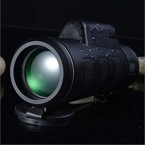Planet Gates Waterproof Day & Night Vision 40x60 HD Optical Monocular Telescope for Camping Hunting Hiking
