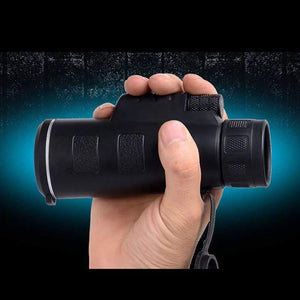 Planet Gates Waterproof Day & Night Vision 40x60 HD Optical Monocular Telescope for Camping Hunting Hiking