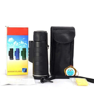 Planet Gates Waterproof Day & Night Vision 40x60 HD Optical Monocular Telescope for Camping Hunting Hiking