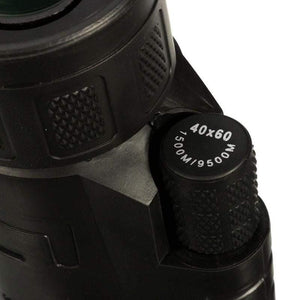 Planet Gates Waterproof Day & Night Vision 40x60 HD Optical Monocular Telescope for Camping Hunting Hiking