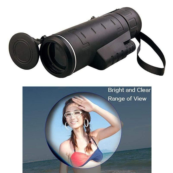 Planet Gates Waterproof Day & Night Vision 40x60 HD Optical Monocular Telescope for Camping Hunting Hiking