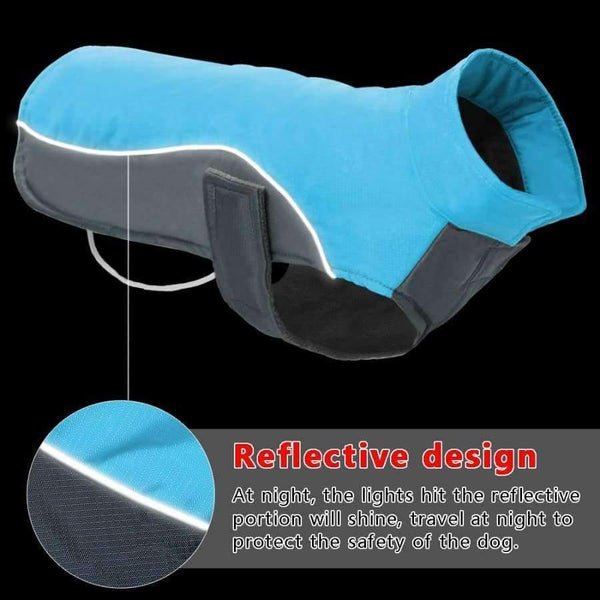 Planet Gates Waterproof Dog Clothes Vest Jacket Warm Reflective Pet Clothes Winter Puppy Coat For Small Medium Large Dogs Chihuahua Pitbull