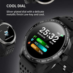 Planet Gates Waterproof Heart Rate Blood pressure monitoring Smartwatch Outdoor Sport Bluetooth Fitness bracelet