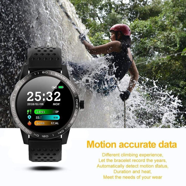 Planet Gates Waterproof Heart Rate Blood pressure monitoring Smartwatch Outdoor Sport Bluetooth Fitness bracelet