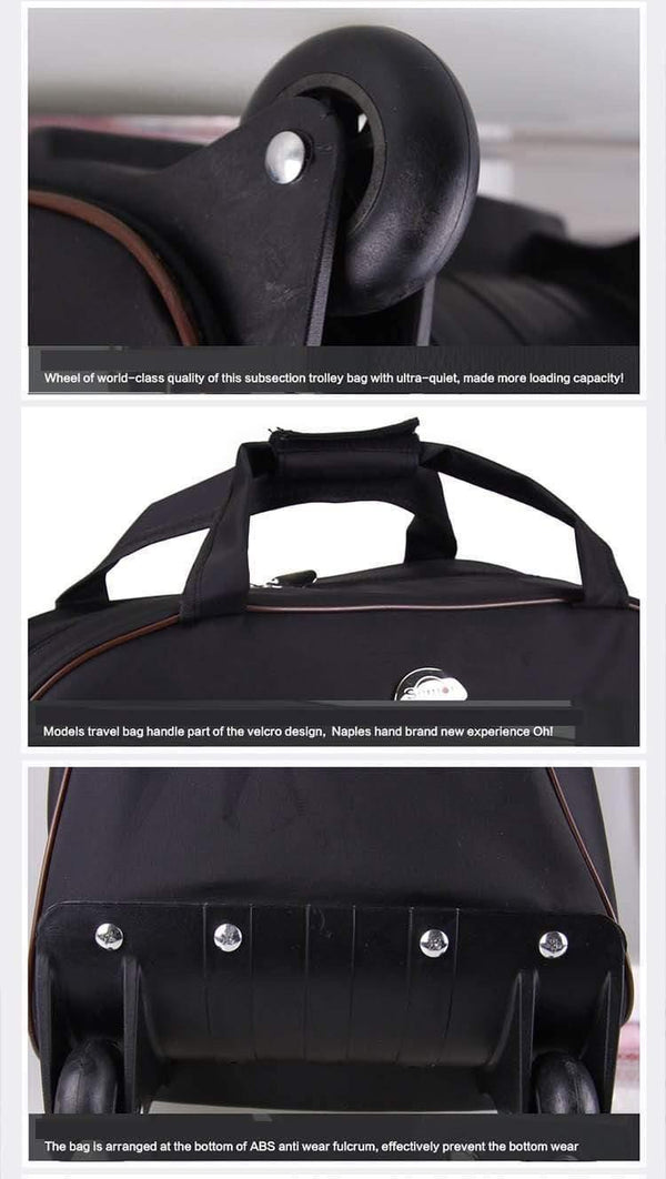 Planet Gates Waterproof High capacity Travel Bag men Rolling Suitcase Trolley Luggage lady Men Travel Bags Suitcase With Wheels