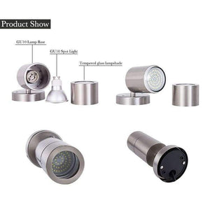 Planet Gates Waterproof IP65 LED Wall Lamps Outdoor Lighting with GU10 Lamp Base Led Wall Lights Led Porch Lamps AC85-265V