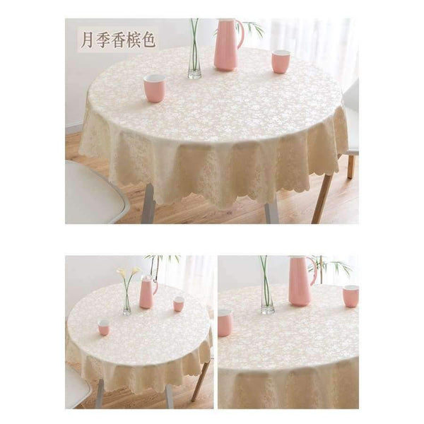 Planet Gates Waterproof Oilproof Table Cloth Wipe Clean PVC Tablecloth Dining Kitchen Table Cover Protector OILCLOTH FABRIC COVER