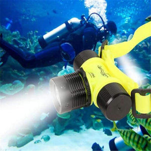 Planet Gates Waterproof Scuba Diving Headlamp Underwater Headlight Flashlight torch Light Diving Torch Flashlight Accessories