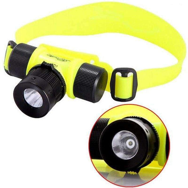 Planet Gates Waterproof Scuba Diving Headlamp Underwater Headlight Flashlight torch Light Diving Torch Flashlight Accessories