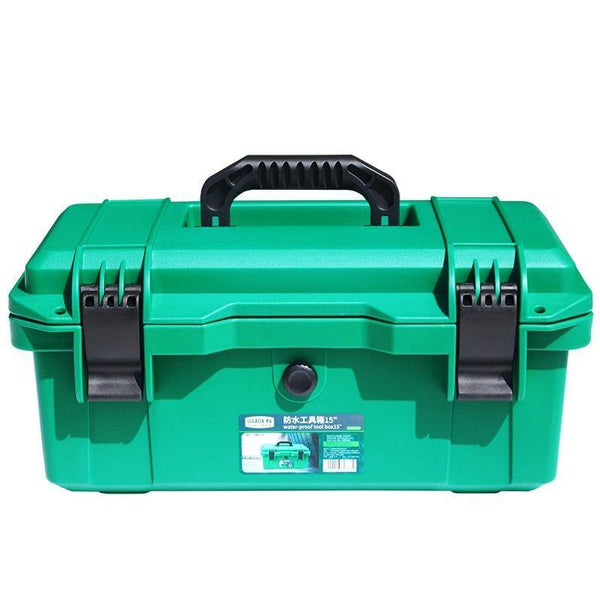 Waterproof Tool Kit 15"/17"/19" Tool box Two Layers Seal box Shockproof Case Plastic Toolbox Portable Suitcase for Tools