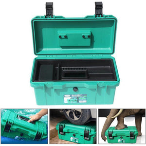 Waterproof Tool Kit 15"/17"/19" Tool box Two Layers Seal box Shockproof Case Plastic Toolbox Portable Suitcase for Tools