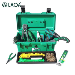 Waterproof Tool Kit 15"/17"/19" Tool box Two Layers Seal box Shockproof Case Plastic Toolbox Portable Suitcase for Tools