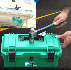 Waterproof Tool Kit 15"/17"/19" Tool box Two Layers Seal box Shockproof Case Plastic Toolbox Portable Suitcase for Tools