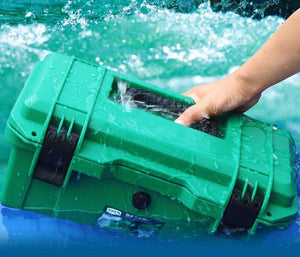 Waterproof Tool Kit 15"/17"/19" Tool box Two Layers Seal box Shockproof Case Plastic Toolbox Portable Suitcase for Tools