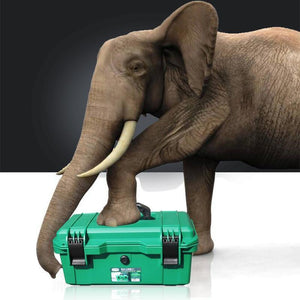 Waterproof Tool Kit 15"/17"/19" Tool box Two Layers Seal box Shockproof Case Plastic Toolbox Portable Suitcase for Tools