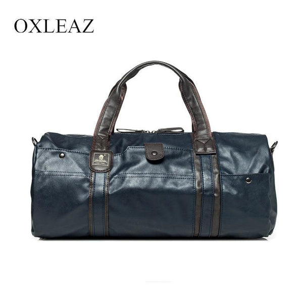 Planet Gates Waterproof Travel Bag for Women Hand  Vintage Mens Leather Travel Duffle Bags Pu Leather Weekend Bag Men