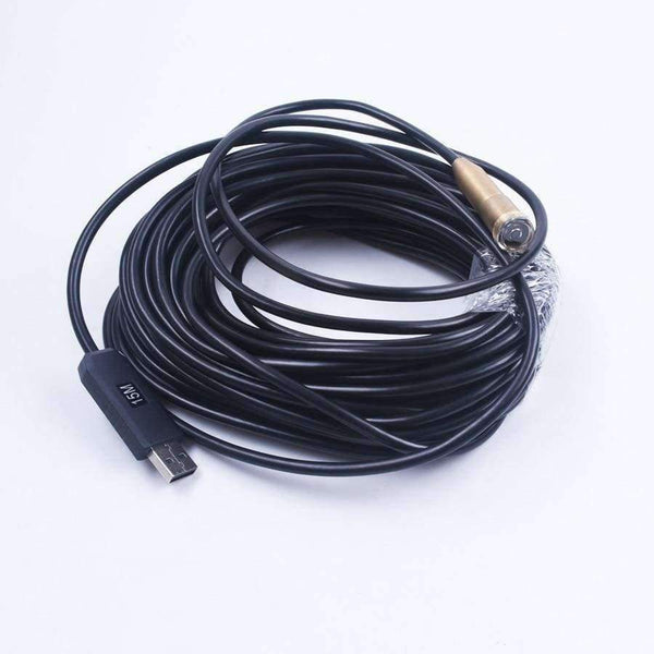 Planet Gates Waterproof USB laptop for Computer Endoscope Camera 14.5MM 15M Waterproof Snake Tube Pipe Borescope