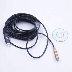 Planet Gates Waterproof USB laptop for Computer Endoscope Camera 14.5MM 15M Waterproof Snake Tube Pipe Borescope