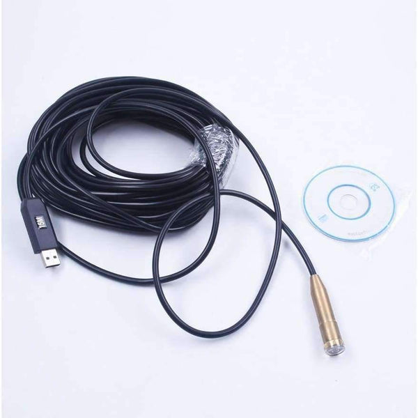 Planet Gates Waterproof USB laptop for Computer Endoscope Camera 14.5MM 15M Waterproof Snake Tube Pipe Borescope