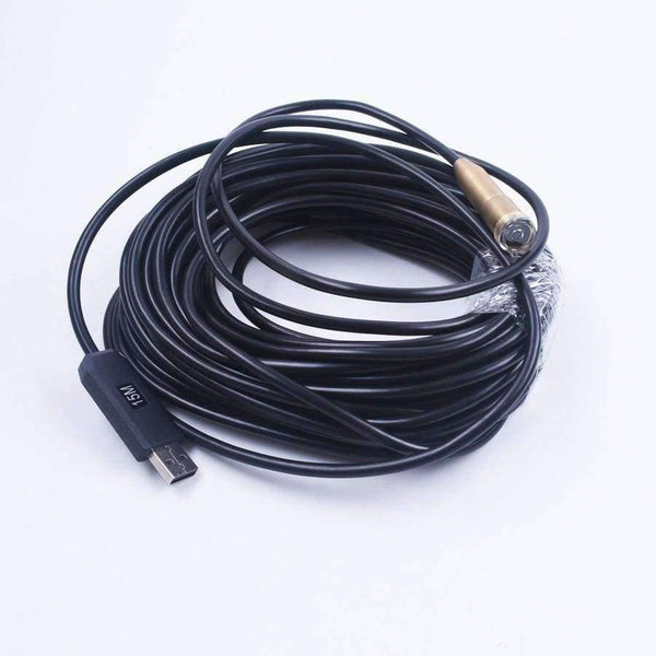 Planet Gates Waterproof USB laptop for Computer Endoscope Camera 14.5MM 15M Waterproof Snake Tube Pipe Borescope