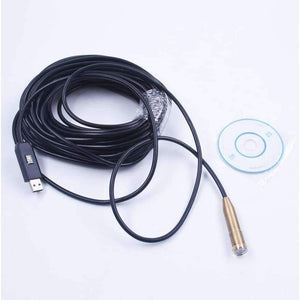 Planet Gates Waterproof USB laptop for Computer Endoscope Camera 14.5MM 15M Waterproof Snake Tube Pipe Borescope