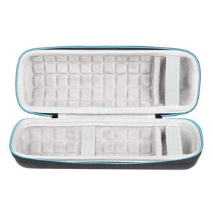 Planet Gates Wave point Travel Portable Protective Carrying Case Hard Shell Storage Bag Pouch Cover with Carabiner for JBL Flip 5 Flip5 Speaker