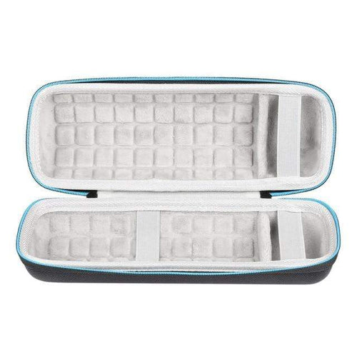 Planet Gates Wave point Travel Portable Protective Carrying Case Hard Shell Storage Bag Pouch Cover with Carabiner for JBL Flip 5 Flip5 Speaker